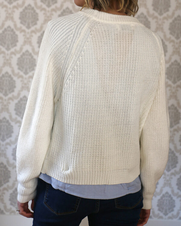 Cardigan col V