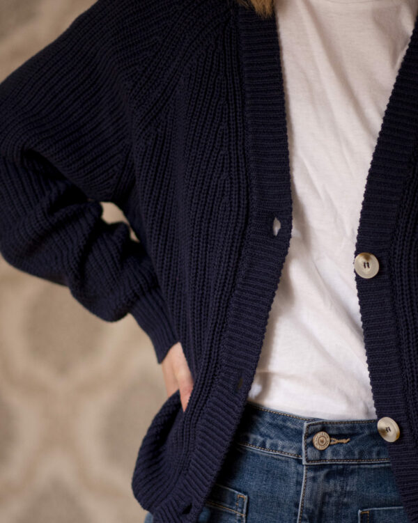 Cardigan col V