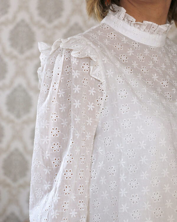 Blouse en dentelle