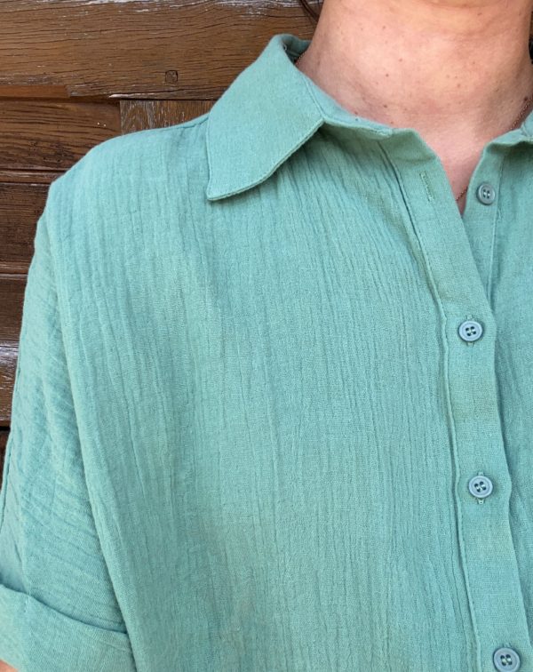 CHEMISE VERTE